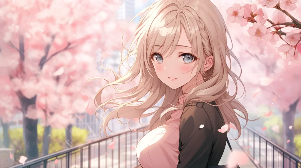 オフィスで働く女性の画像