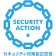 SECURITY ACTION 一つ星のロゴマーク。情報セキュリティ対策に取り組むことを自己宣言した事業者に交付されるもの